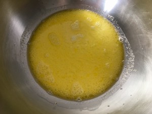 butter, water, powdered milk