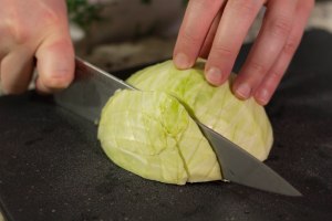 cabbage sliced