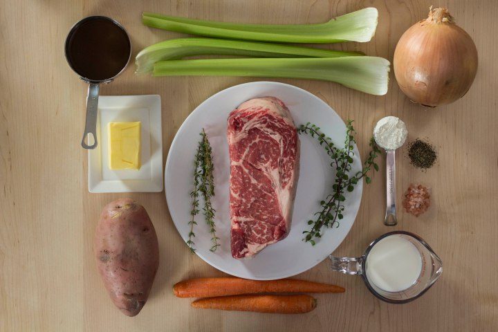 ingredients photo for prime meat stew