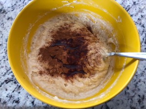 add the cinnamon