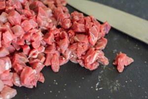 meat chunks