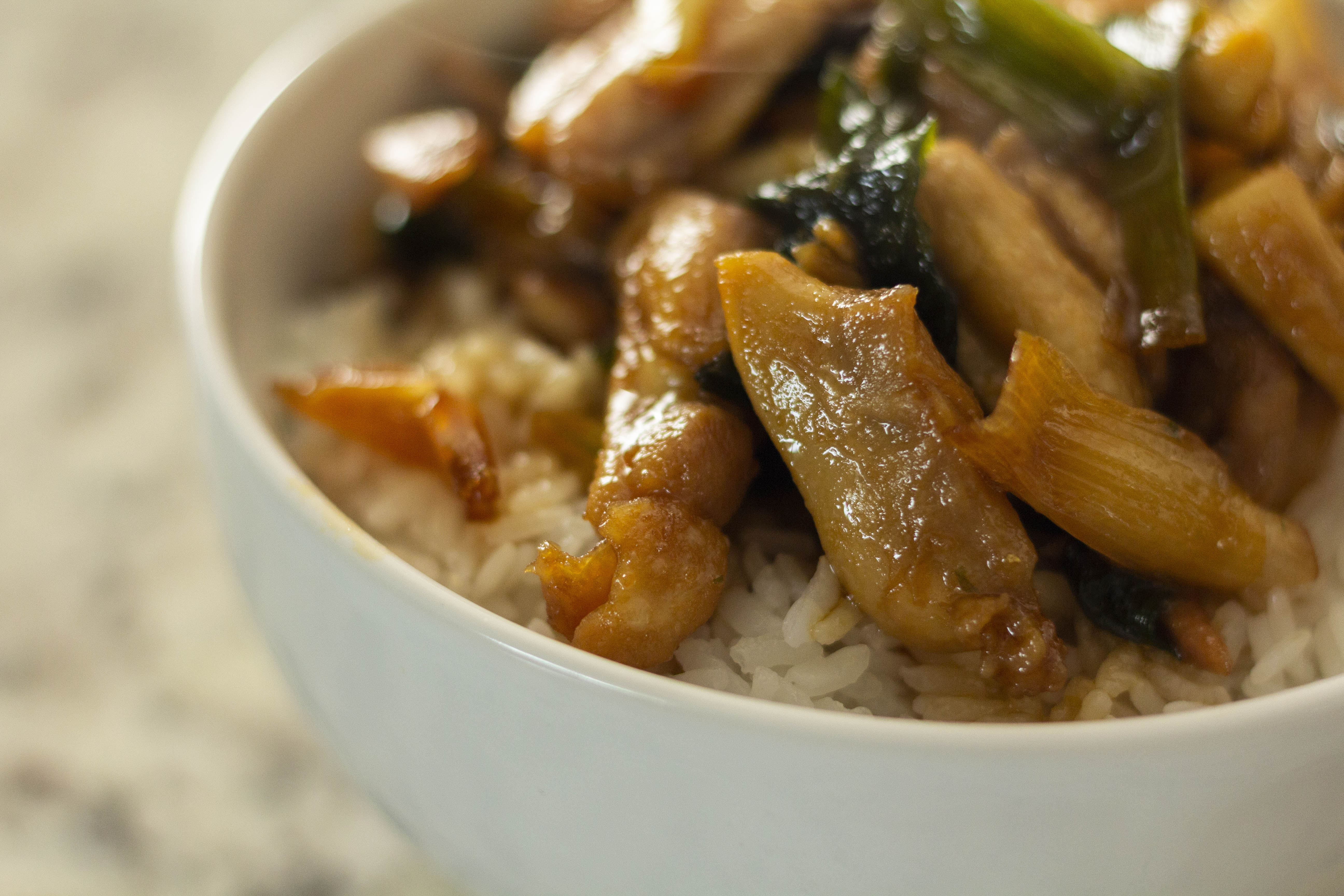 teriyaki chicken detail